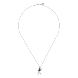 Silver Small Paradise Necklace 241068M145012