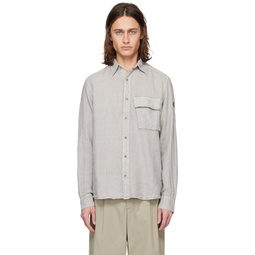 Gray Scale Shirt 241084M192003