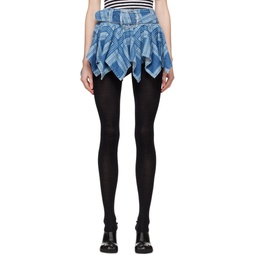 Blue Paris Rara Denim Miniskirt 241101F090000