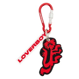 Black   Red Character Keychain 241101M148000