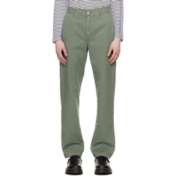 Green Pierce Trousers 241111F069019