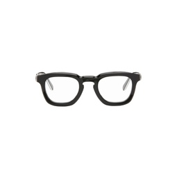 Black Square Glasses 241111M133002