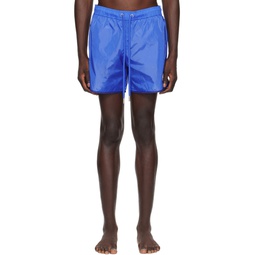 Blue Patch Swim Shorts 241111M208026