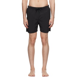 Black Hauge Swim Shorts 241116M208003