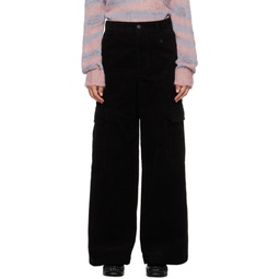 Black Patch Trousers 241129F087014
