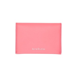 Pink Bifold Card Holder 241129M163008