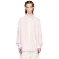 Pink Stripe Shirt 241129M192034
