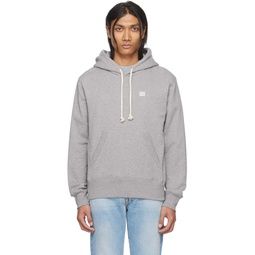 Gray Patch Hoodie 241129M202004