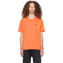 Orange Patch T Shirt 241129M213002
