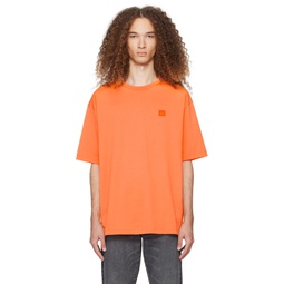 Orange Patch T Shirt 241129M213007