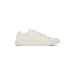 Off White Low Top Sneakers 241129M237004