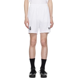 White Real Madrid Edition Pre Match Shorts 241138M193019