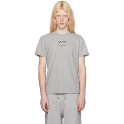 Gray Relaxed T Shirt 241144M213001