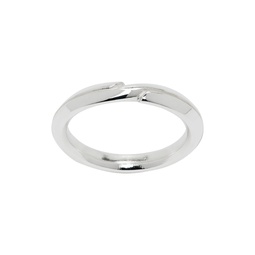 Silver Splyt Ring 241153M147001