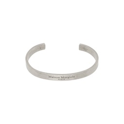 Silver Logo Bracelet 241168M142004