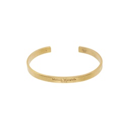 Gold Logo Bracelet 241168M142005