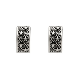 Silver Star Earrings 241168M144000