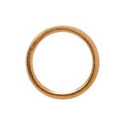 Gold Logo Single Earring 241168M144003