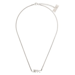 Silver Brass Necklace 241188M145005