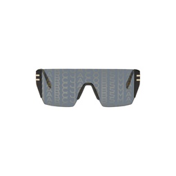 Black Shield Sunglasses 241190F005013