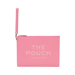 Pink The Leather Large Pouch 241190F045005