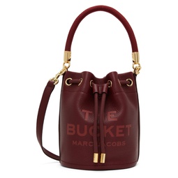 Burgundy The Leather Bucket Bag 241190F048003