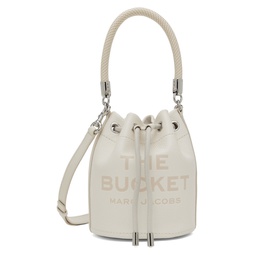 White The Leather Bucket Bag 241190F048051