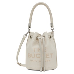 White The Leather Mini Bucket Bag 241190F048067