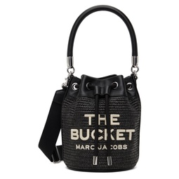 Black The Woven Bucket Bag 241190F048096