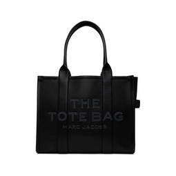 Black The Leather Large Tote 241190F049055