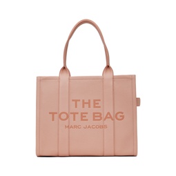 Pink Large The Leather Tote 241190F049056