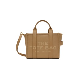 Beige The Leather Small Tote Bag Tote 241190F049059