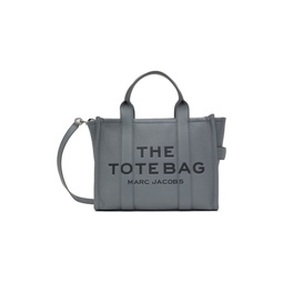 Gray The Leather Medium Tote Bag Tote 241190F049069