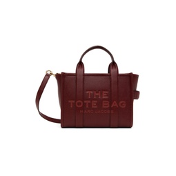 Burgundy The Leather Small Tote 241190F049078