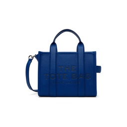 Blue The Leather Small Tote 241190F049089