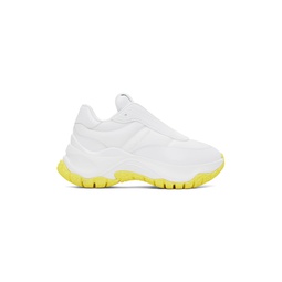 White The Lazy Runner Sneakers 241190F128001