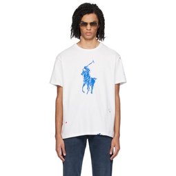 White Big Pony T Shirt 241213M192026