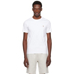 White Classic Fit T Shirt 241213M213015