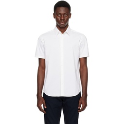 White Irving Shirt 241216M192018