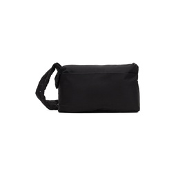 Black Two Pocket Pillow Messenger Bag 241221M170000