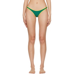 Green   Yellow Gina Bikini Bottom 241224F105006