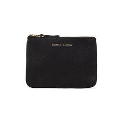 Black Washed Pouch 241230F045001