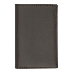 Brown Classic Card Holder 241230M163000