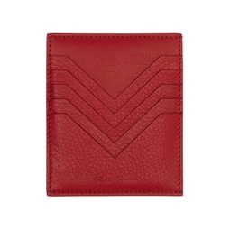 Red Square Card Holder 241232M164025