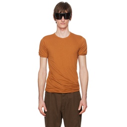 Orange Double T Shirt 241232M213052