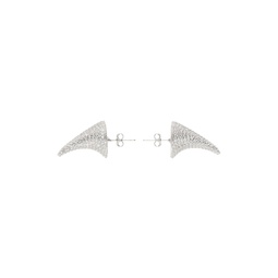 Silver Super Thorn Earrings 241236F022012