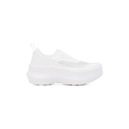 White Salomon Edition Slip On Platform Sneakers 241245F128001