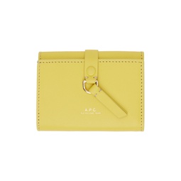 Yellow Noa Trifold Wallet 241252F040003