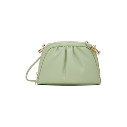 Green Ninon Small Drawstring Bag 241252F048124