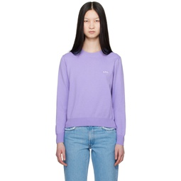 Purple Vera Sweater 241252F098016